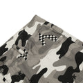 Camouflage micro flared pants for men