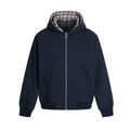 Splicing cardigan zipper hoodie for men