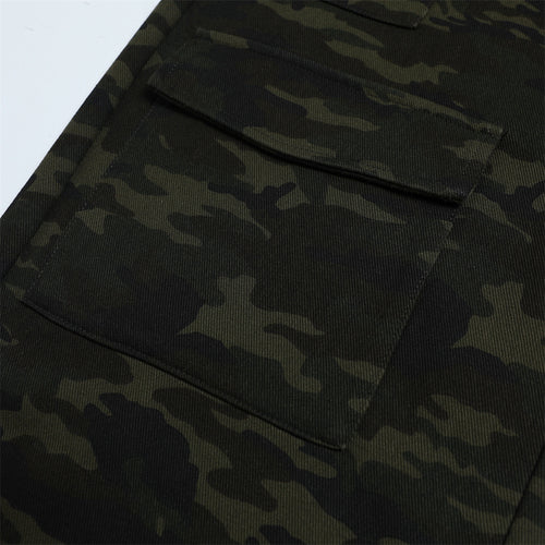 Camouflage workwear pants for men