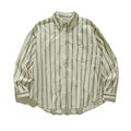 Casual Striped Long Sleeve Shirt