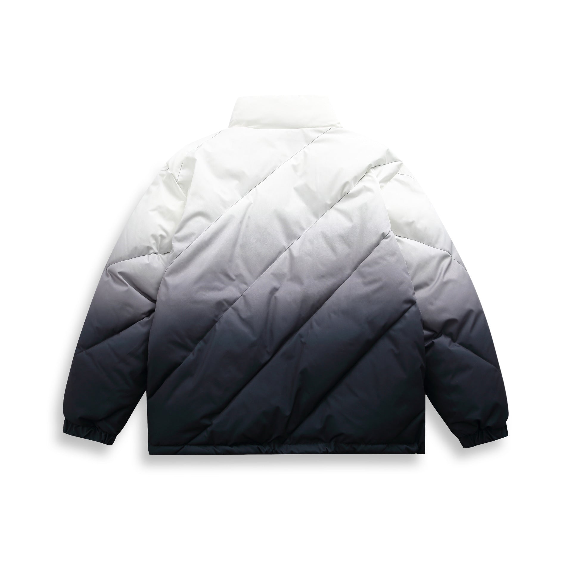 Letter embroidery gradient cotton jacket