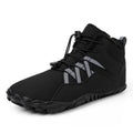 Winter Snow Boots Men's Mid-Calf Warm Fleece Lined Winter Shoes