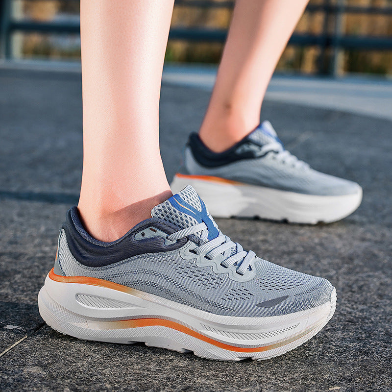Air Cushion Mesh Breathable Casual Sport Shoes for Men and Women, Outdoor Running Shoes with Anti-Slip Shock Absorption