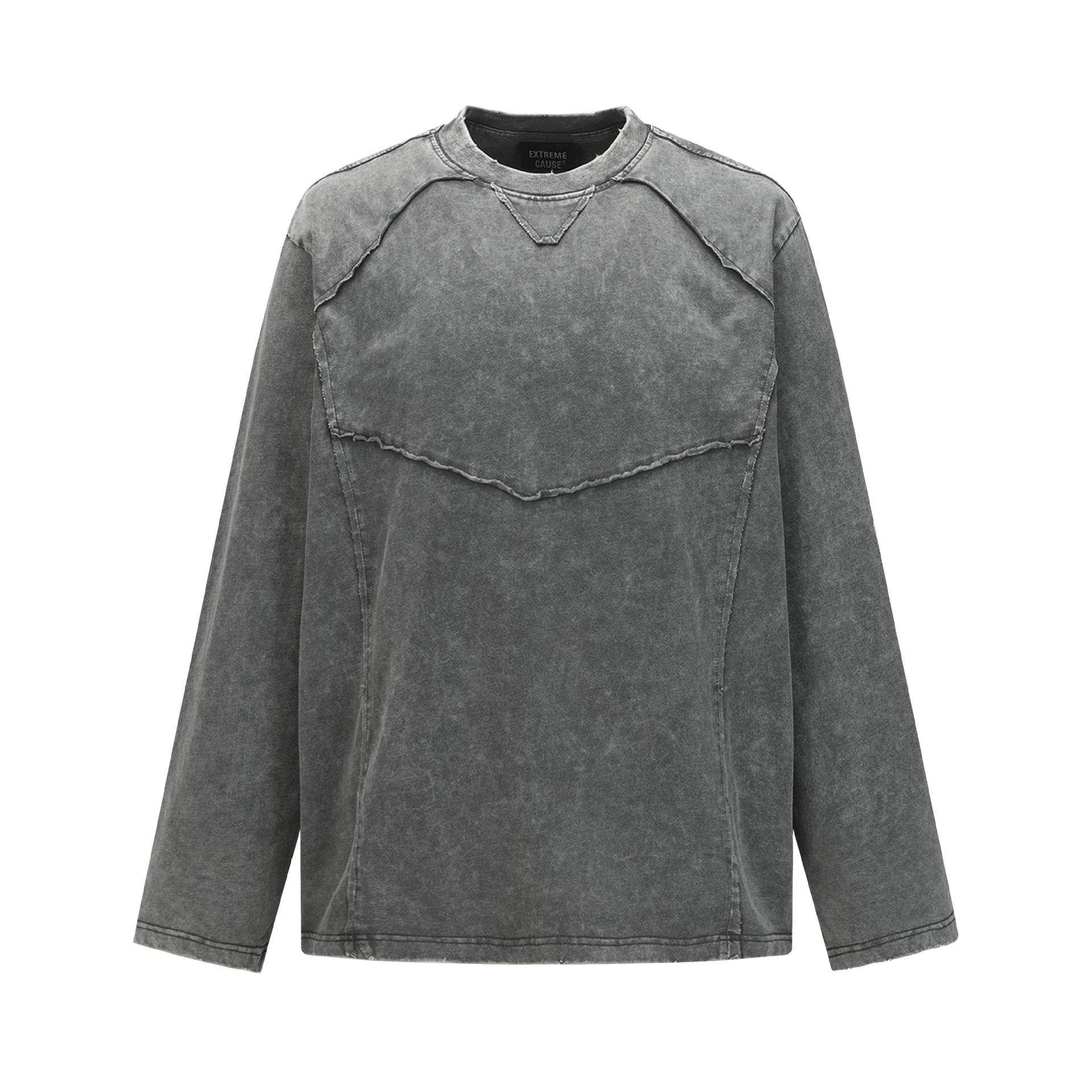 Wash and make old frayed hoodies with water