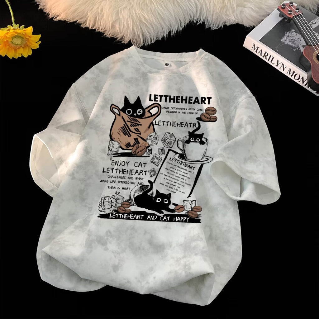 Tie-Dye Short Sleeve T-Shirt for Men