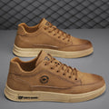 British style workwear Martin leather shoes soft soled casual shoes men's one foot trendy shoes
