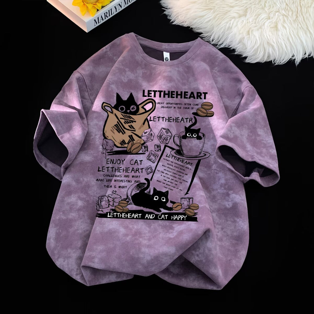 Tie-Dye Short Sleeve T-Shirt for Men