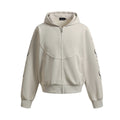 Zipper hoodie for men