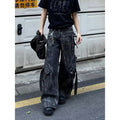 Heavy duty denim pants for men