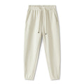 Knitted Mid-Waist Elastic Drawstring Pants for Men