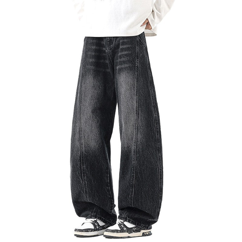 Denim Pants for Men, Vintage Washed