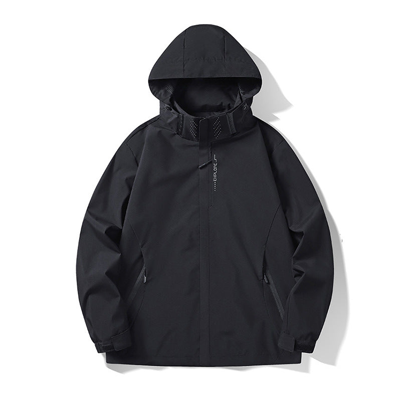 Outdoor Windproof and Waterproof Jacket for Men