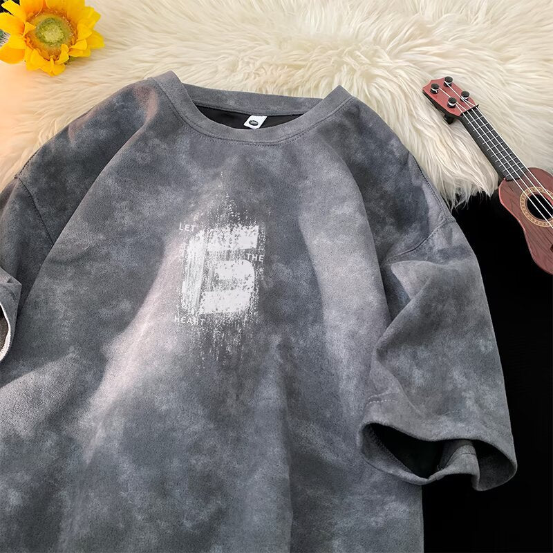 Oversized Short Sleeve T-Shirt for Men