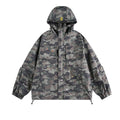 Camouflage jacket hooded jacket for men