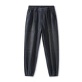 Patchwork Cargo Pants for Men, Drawstring Tapered Fit