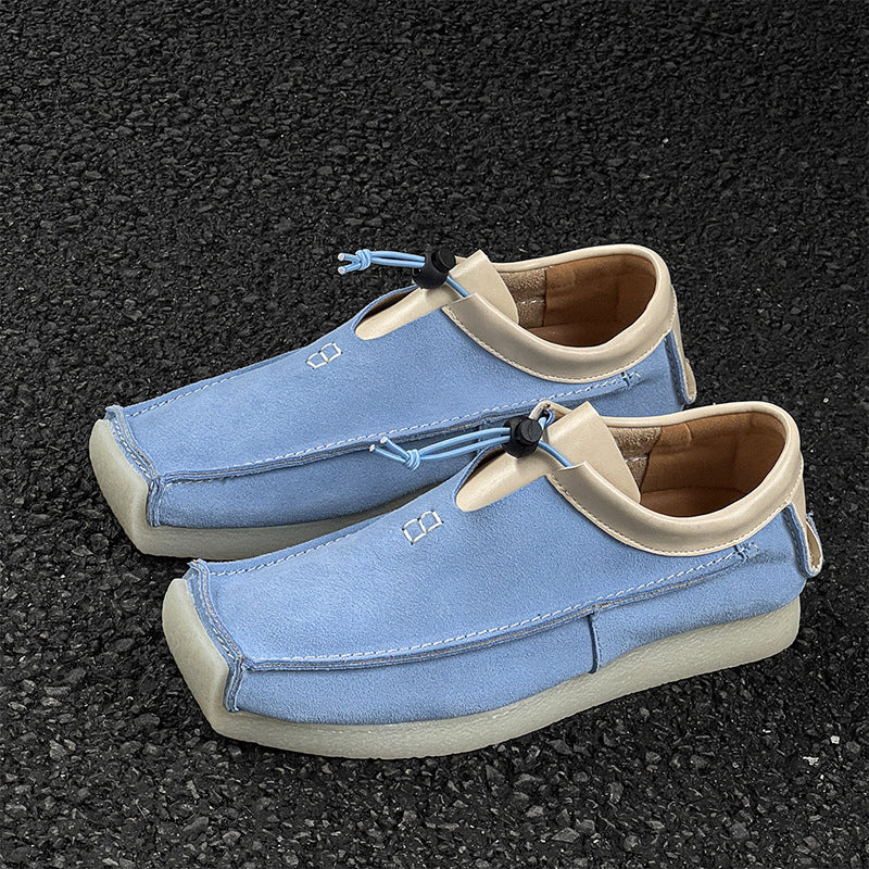 Lefu leisure lazy person steps on a set of shoes