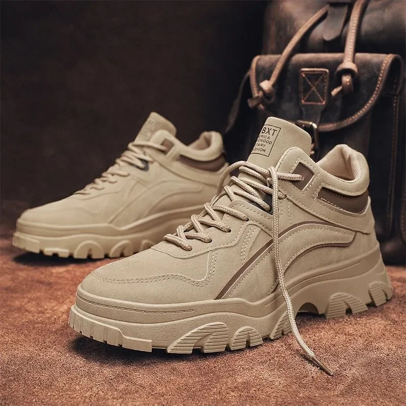 New sports anti slip work versatile, lightweight and casual men's construction site work labor protection trendy shoes