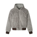 Zipper hooded sweatshirt for men