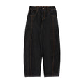 Loose semi elastic jeans for men