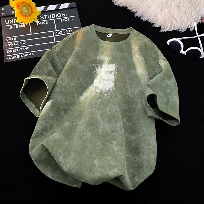 Oversized Short Sleeve T-Shirt for Men