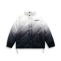 Letter embroidery gradient cotton jacket