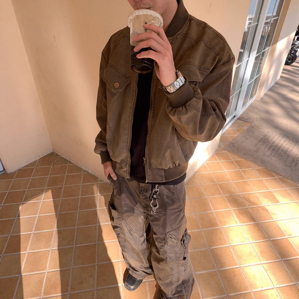 Vintage Cleanfit Workwear Jacket for Men