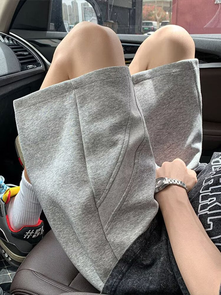 Casual Loose Five-Panel Basketball Shorts for Men