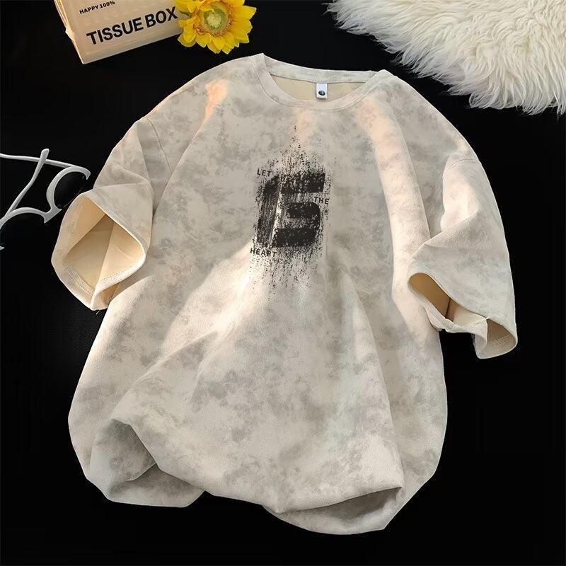 Oversized Short Sleeve T-Shirt for Men