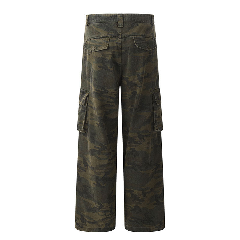 Camouflage casual pants for men and women