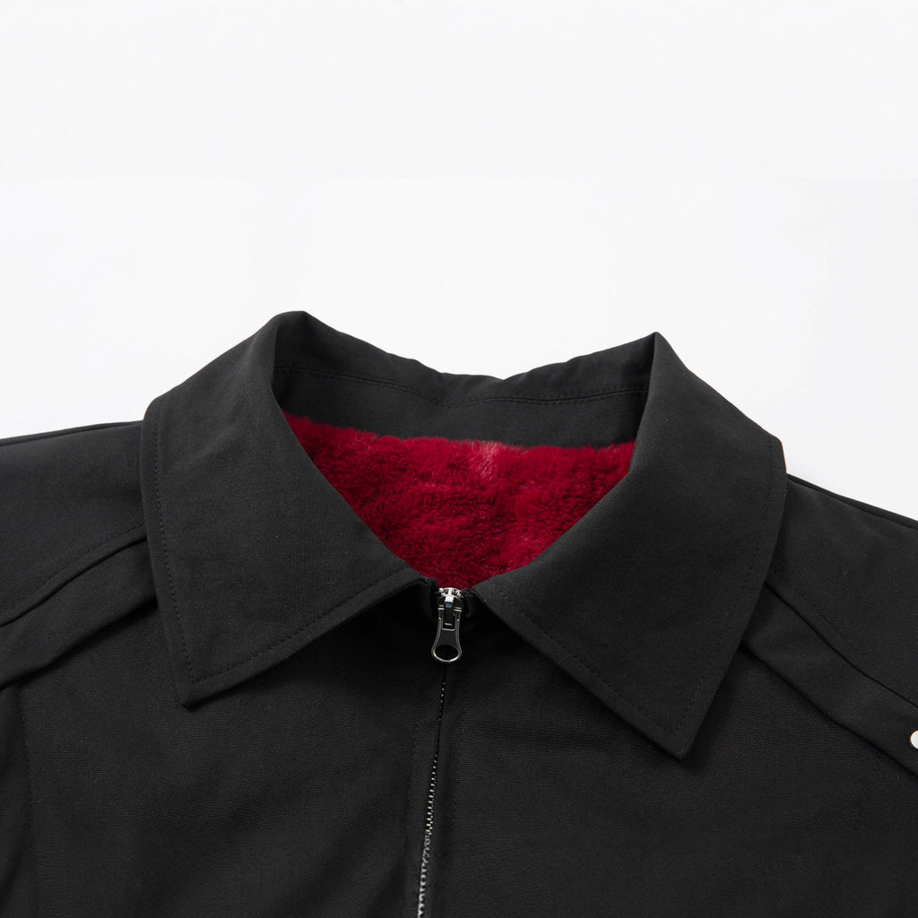 Imitation rabbit fur jacket for men