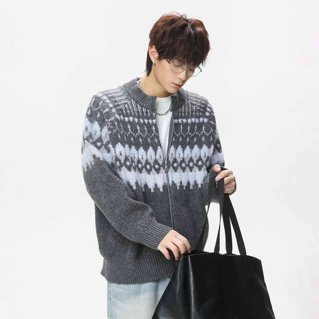 Ethnic style sweater