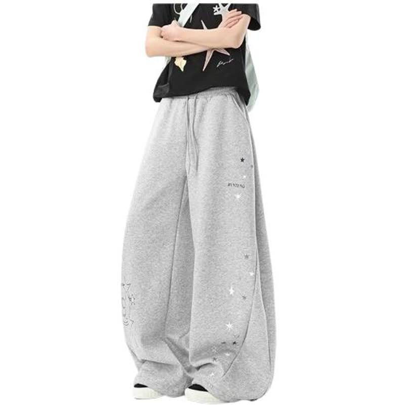 Star Print Blade Sweatpants for Men and Women