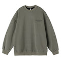 Printed round neck hoodie for men