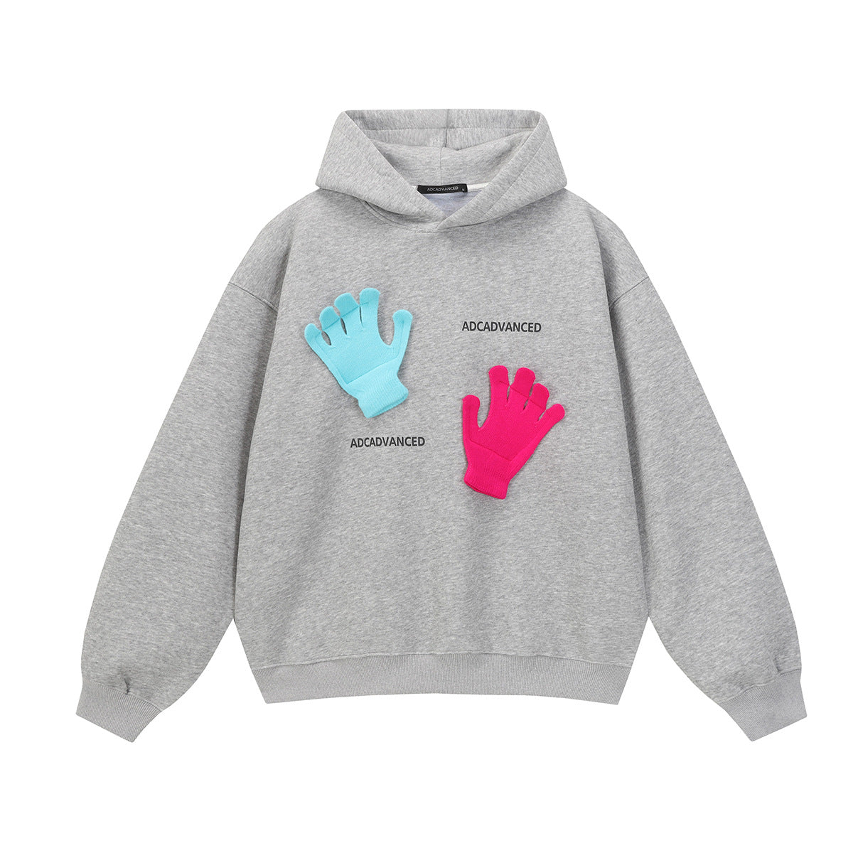 Gloves hooded sweatshirt for men and women