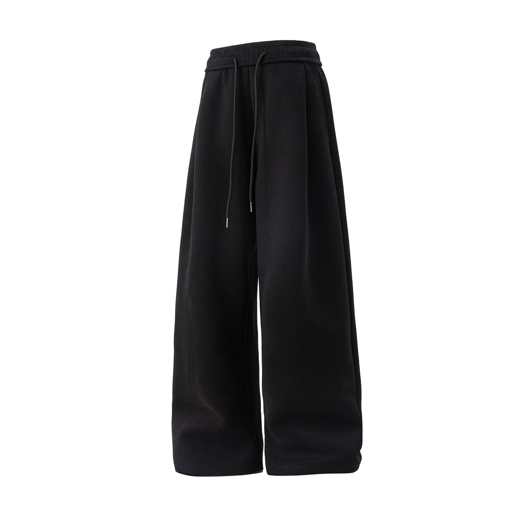 Loose straight leg pants for men