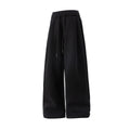 Loose straight leg pants for men