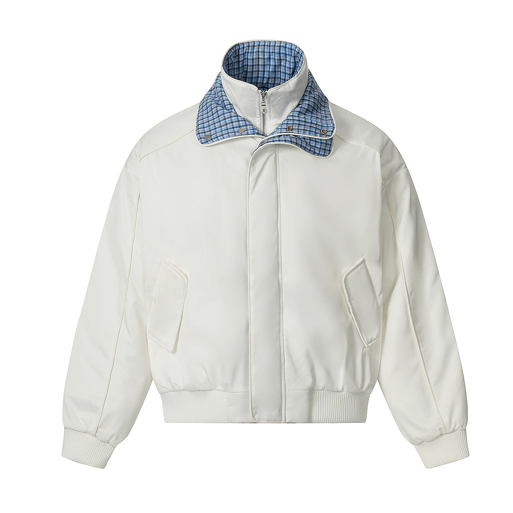 Fake two cotton jackets for men