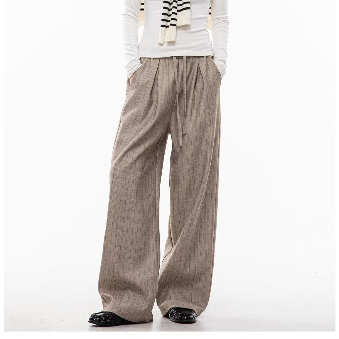 Wide Leg Trousers for Men and Women Long Pants