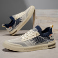 Casual mesh breathable one foot fly woven thin men's shoes