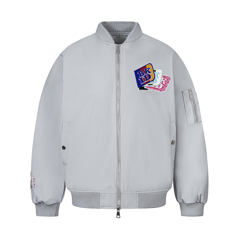 Velcro flight jacket for men and women