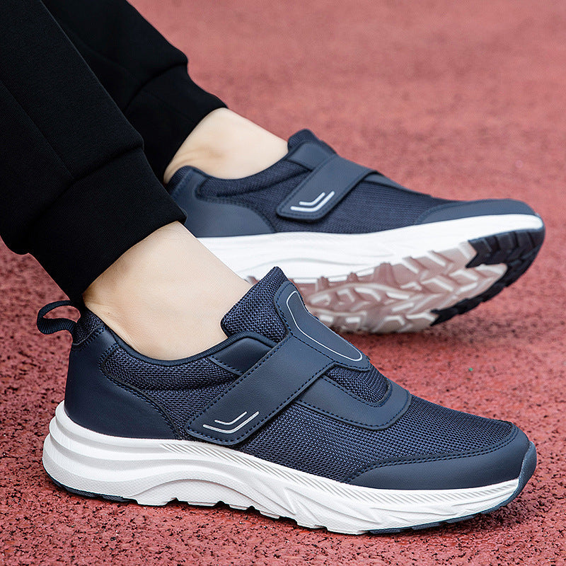 Fall Loose Senior Shoes for Big Toe Bone Bunion Swollen FeetMen's ShoesDiabetic Foot  Middle-Aged and Elderly Walking Shoes Comfortable Non-Tiring Shoes